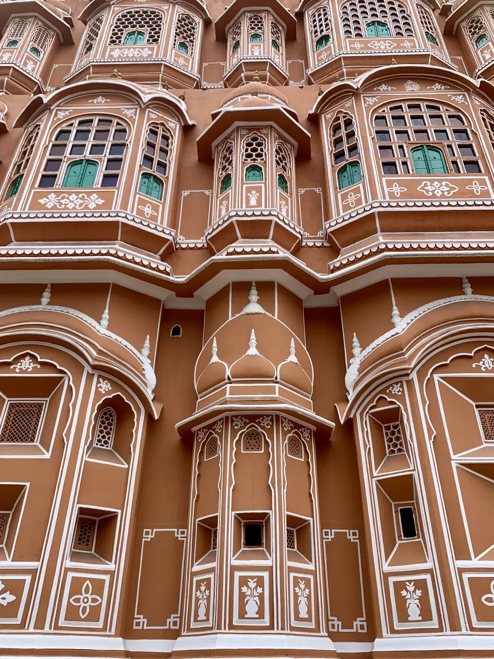 Hawa Mahal, el Palacio de los Vientos, en Jaipur